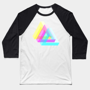 Impossible AND transparent triangles V2 Baseball T-Shirt